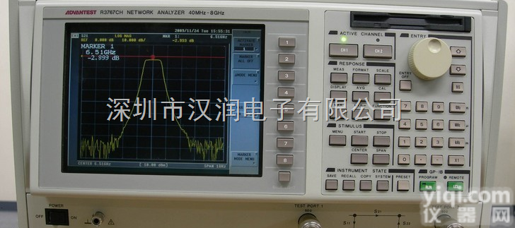 R3766AH  矢量网络<em>分析仪</em> 40MHz-8GHz  <em>爱德</em>万 R3766AH 销售，...