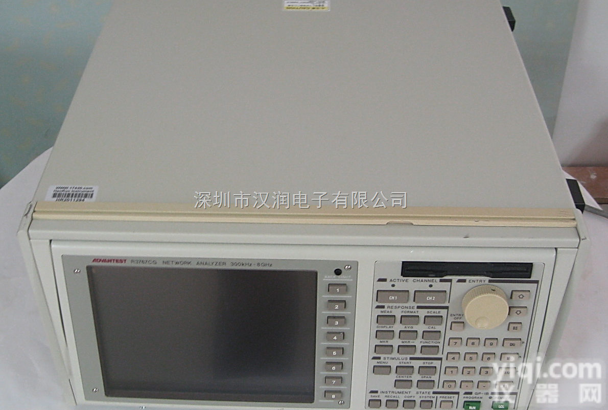 Advantest R3767BG  矢量网络<em>分析仪</em> 300KHz-8GHz <em>爱德</em>万 R3767BG 销售，...