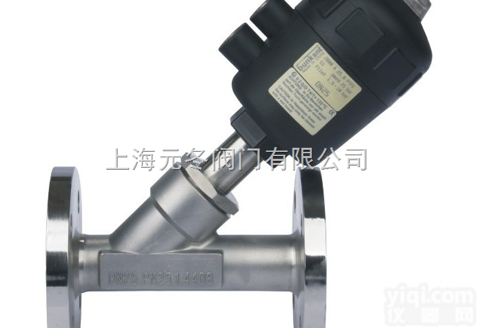 塑料头角式<em>角座阀</em>  <em>法兰</em>式<em>气动</em><em>角座阀</em>，角式<em>气动</em><em>角座阀</em>