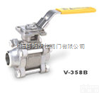 台湾中鼎<em>对焊</em>三<em>片式</em><em>球阀</em>，V-358B<em>对焊</em>三<em>片式</em>全径<em>球阀</em>