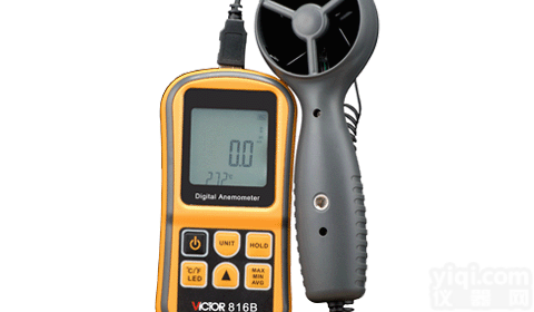 VC816B <em>风速计</em>  <em>风速计</em>,<em>温度计</em>,二合一风速仪VC816B