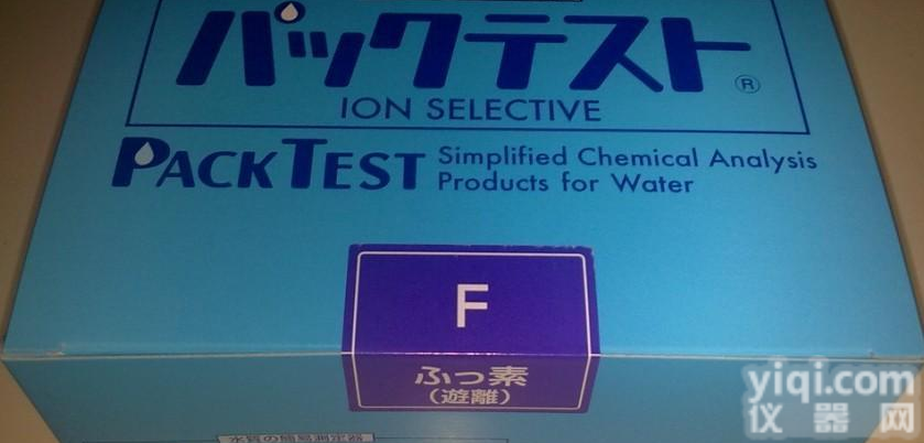 水质中氟离子含量<em>检测管</em>