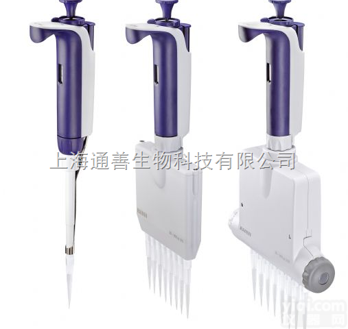 L12-10XLS  1-10μL  手动多道<em>移液器</em>（圆柱型套柄），<em>美国</em>瑞宁Rainin