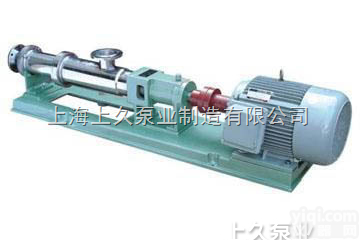 G型整体不锈钢<em>单螺杆泵</em>——配无级调速<em>电机</em>