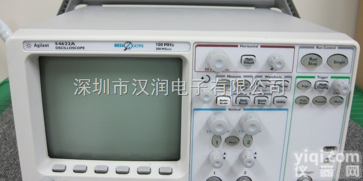 54622A  安捷伦 100MHZ  数字<em>示波器</em>（两通道+<em>16</em>逻辑通道） 54622...