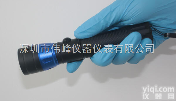 LUYOR-450充电式<em>蓝光</em>手电筒,<em>蓝光</em>勘察光源,警yong<em>蓝光</em>手电