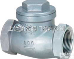 H14W-16P 型内<em>螺纹</em><em>不锈钢</em><em>止回阀</em>