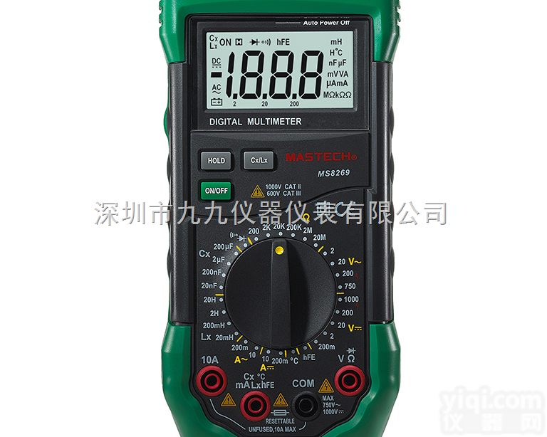 <em>华谊</em><em>MS8269</em>带电感电容万用表
