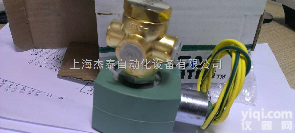 美国ASCO二位<em>四通</em>先导式<em>电磁阀</em>/阿斯卡捷高气动阀