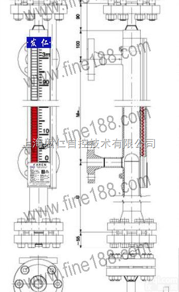 CFZ-C20  汽化<em>专用型</em>磁性翻柱<em>液位计</em>