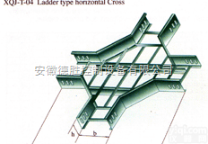 X<em>水平</em><em>四通</em>，QJ-ZBQ-C-04A阻燃槽式<em>水平</em><em>四通</em>