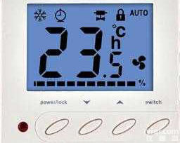 电动二通阀配套<em>液晶</em><em>温控器</em>，室内<em>液晶</em>温控面板价格
