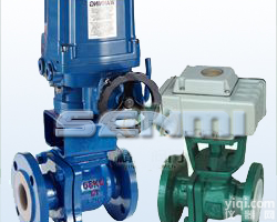 <em>电动衬氟球阀</em>，Q941F46衬四氟电动球阀，电动防爆衬氟球阀