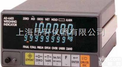 AD-4401  <em>日本</em>AND<em>总代理</em>称重仪表、AND称重显示器<em>总代理</em>