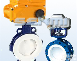 电动衬氟蝶阀，D971F46衬<em>四氟</em>电动蝶阀，<em>耐酸碱</em>电动蝶阀