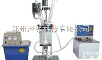 1升<em>防爆双层玻璃反应釜</em>/高硼硅玻璃<em>防爆双层玻璃反应釜</em>