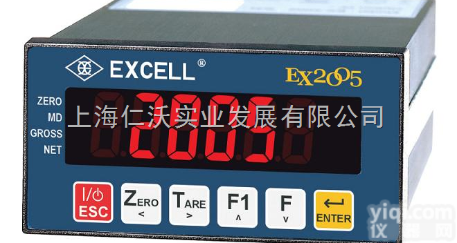 EX2005  英展EX2005控制显示器，RS232电脑modbus<em>串口</em><em>通讯电子</em>秤