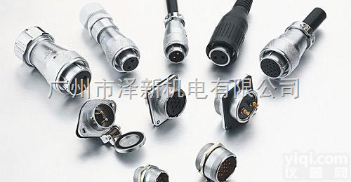 多样  澳普龙插航空插头<em>插座</em>AW前<em>螺母</em><em>安装</em>式面板系列