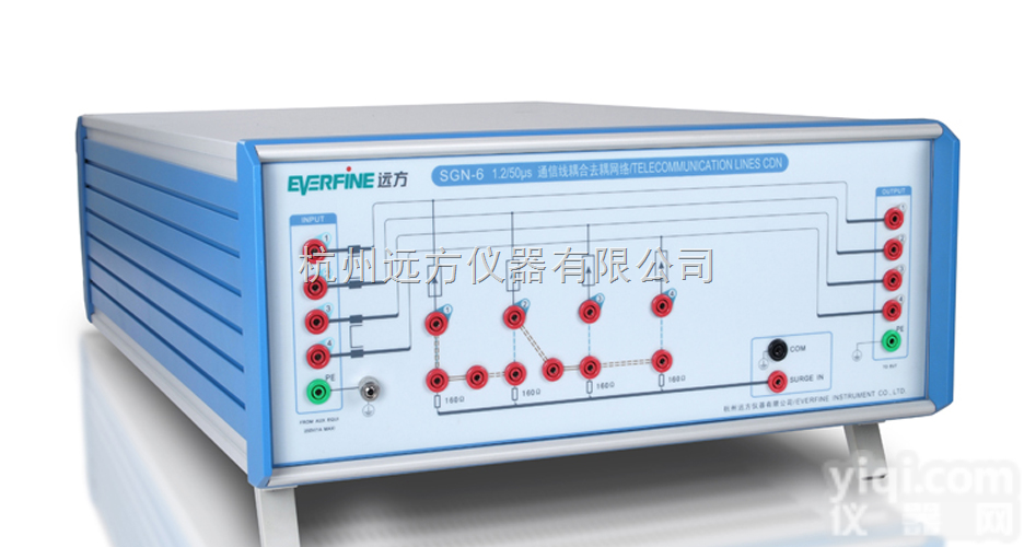 SGN－6  远方1.2/50μs<em>通信线</em>耦合<em>去耦</em>网络
