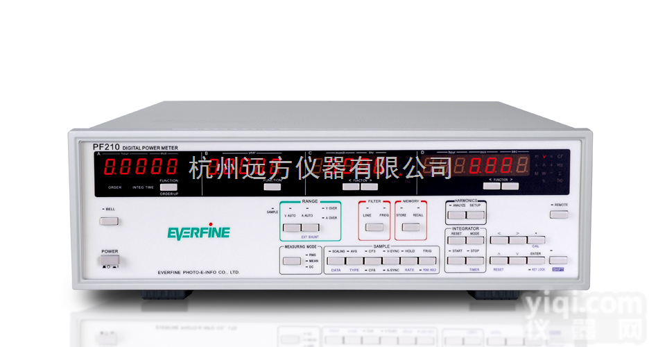<em>PF210</em>  远方数字<em>功率计</em>（多功能、宽频率、<em>高精度</em>）
