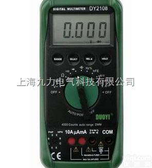 <em>DY2108</em>  <em>DY2108</em><em>智能型</em>数字<em>万用表</em>
