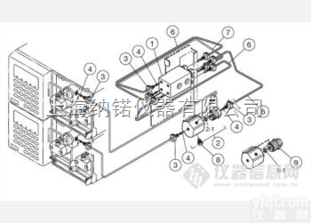 LC-10A <em>混合器</em>配管  <em>岛津</em> LC-10A <em>混合器</em>配管