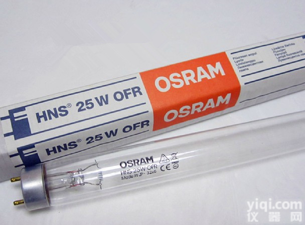 HNS 25W  欧司朗<em>四川成都</em><em>代理商</em>25W无臭氧紫外线家用消毒灯管