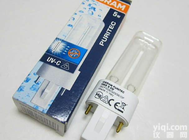 HNS S 5W  <em>欧司朗</em>7W<em>插管</em>紫外线消毒杀菌灯 除螨灯 去异味光源