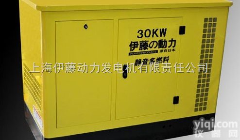 YT30REP<em>伊藤</em>动力30KW<em>静音</em><em>汽油</em>发电机