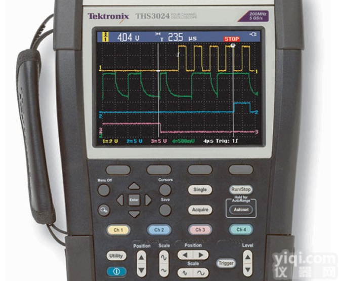 <em>泰克THS3014手持式示波器</em>