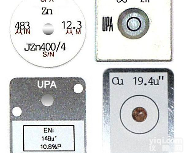 电镀<em>镀层</em>测厚仪校<em>正片</em><em>标准</em>片