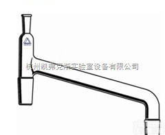 DH11  蒸馏头一|<em>玻璃蒸馏头</em>|实验室蒸馏器|<em>杭州凯弗克斯</em>
