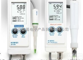 HI99161 HI99163防水型<em>便携式</em>pH /°C<em>测定仪</em>、<em>便携式</em>食品<em>酸度计</em>、  -2.00 to 16.00 pH； -5.0 to 105.0 ...