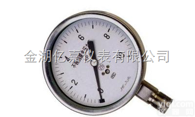 YJ-YE系列<em>不锈钢</em><em>膜盒</em><em>压力表</em>