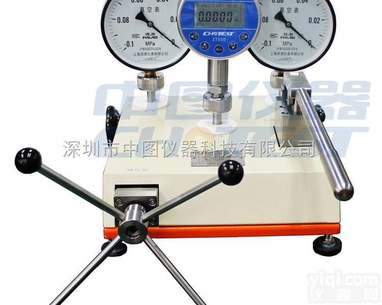 ZT501  <em>手动</em><em>气压</em>源 <em>台式</em><em>手动</em>压力校验仪
