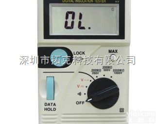 YF-509  台湾tenmars泰玛斯<em>YF-509 数位高阻计</em>YF509兆欧表