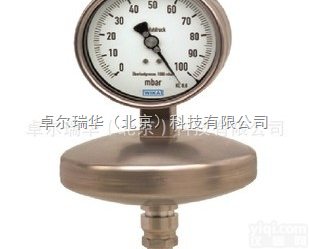WIKA 532.51.100  WIKA <em>不锈钢带</em>开关触点膜片式<em>压力表</em>