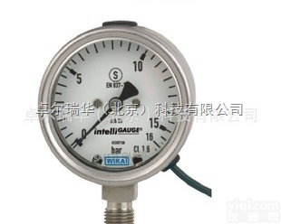 PGT23.063  WIKA 安全型<em>不锈钢带</em>电接点波登管<em>压力表</em>