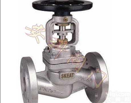 WJ41H  不锈钢波纹管<em>截止阀</em>，质量