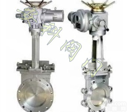 PZ973H\F  电动刀型<em>闸阀</em>，&800，美标刀型<em>法兰闸阀</em>