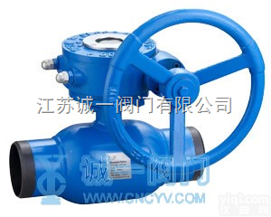 Q361F  江苏<em>诚一</em>蜗轮全<em>焊接</em><em>球阀</em>