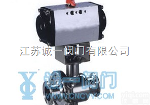 Q681  江苏<em>诚一</em>Q681<em>气动</em>卫生<em>球阀</em>