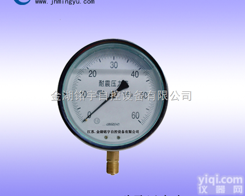 耐震<em>压力表</em>MY-YN-<em>金湖</em>铭宇自控设备有限公司