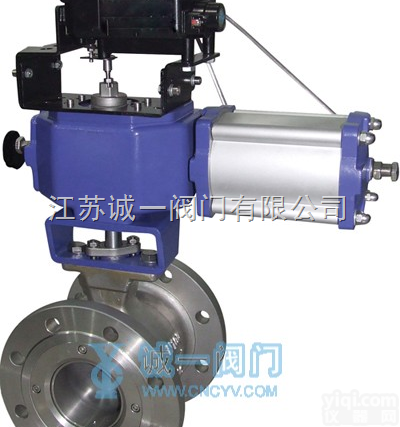 气动V型<em>球阀</em>  <em>江苏</em><em>诚一</em>气动V型<em>球阀</em>