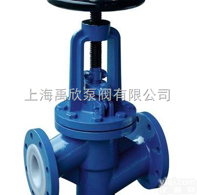 J41F46  <em>耐腐蚀</em>衬氟<em>截止阀</em>