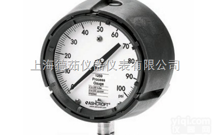 1259  美国ASHCROFT雅<em>斯科</em> <em>压力表</em>-上海德茹一级代理