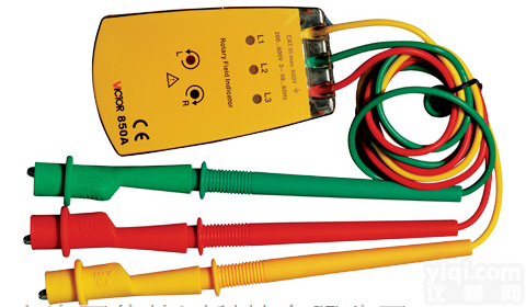 VICTOR 850A  三相<em>交流电</em>相序计 <em>相序表</em>