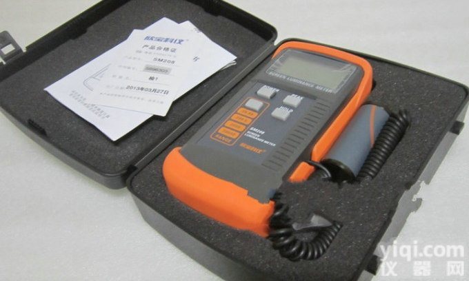 SM208  屏幕<em>亮度</em>计 <em>荧光屏</em><em>亮度</em><em>测试仪</em>