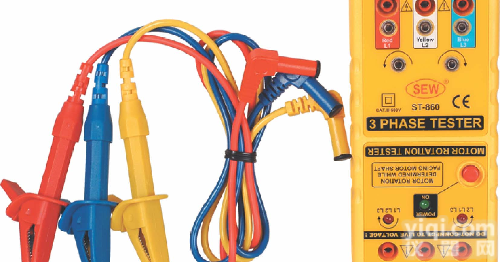 台湾SEW <em>ST</em>-<em>860</em>  <em>相序表</em> 三相电源相序检测