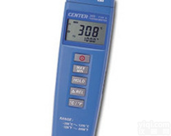 <em>CENTER</em>-<em>308</em>  双通道热电偶温度计 <em>数位式</em>温度表